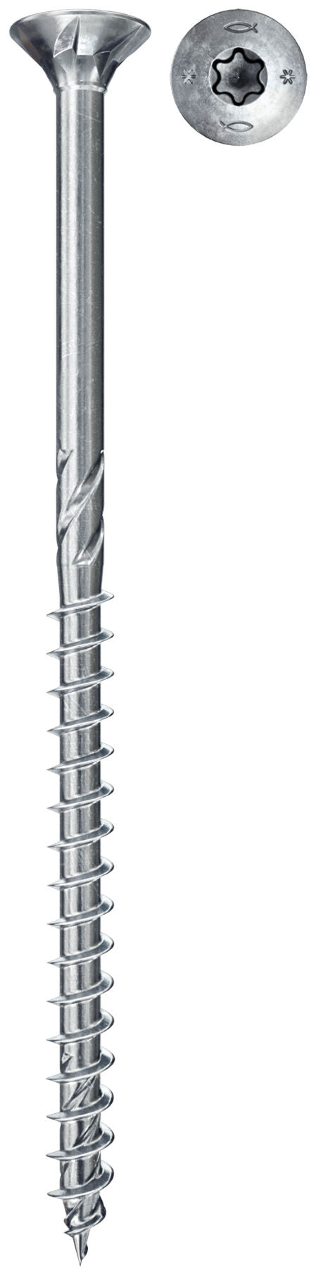 Tornillo para Madera Fischer PowerFast II (FSPII) — Caja Amarilla