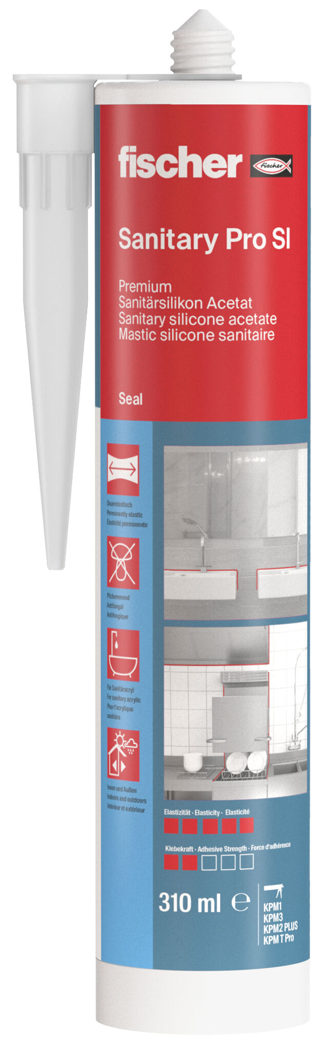 Silicona para Baños Fischer SuperBaños — 280 ml