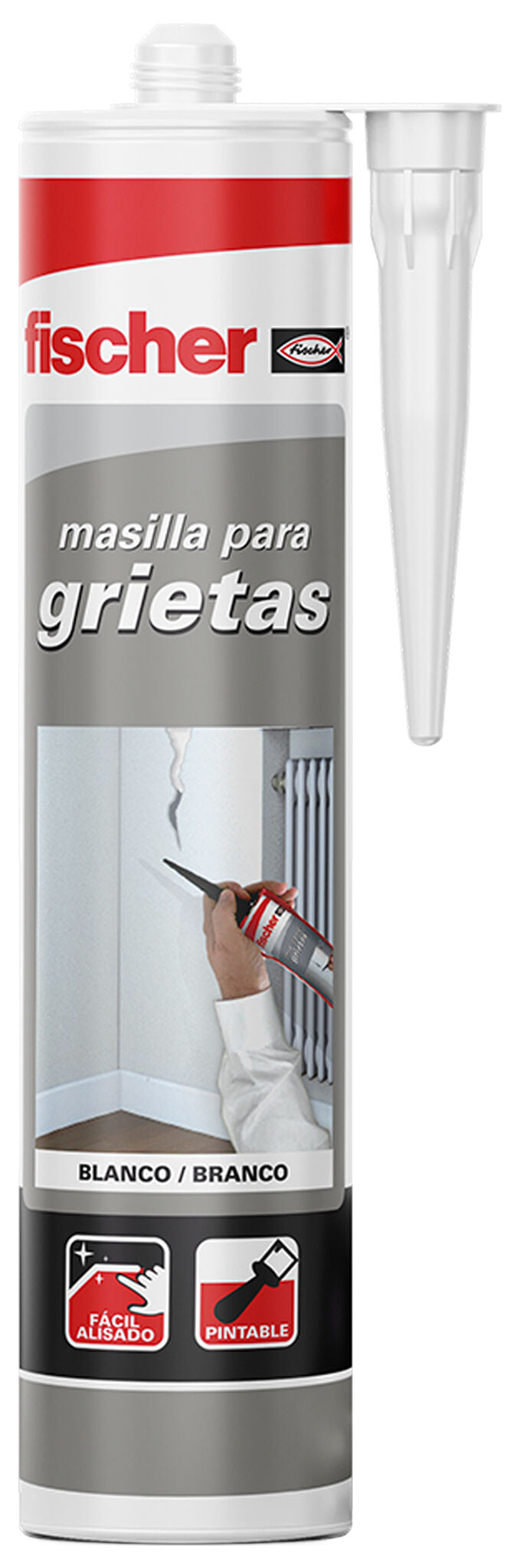 Masilla para Grietas Fischer — Cartucho