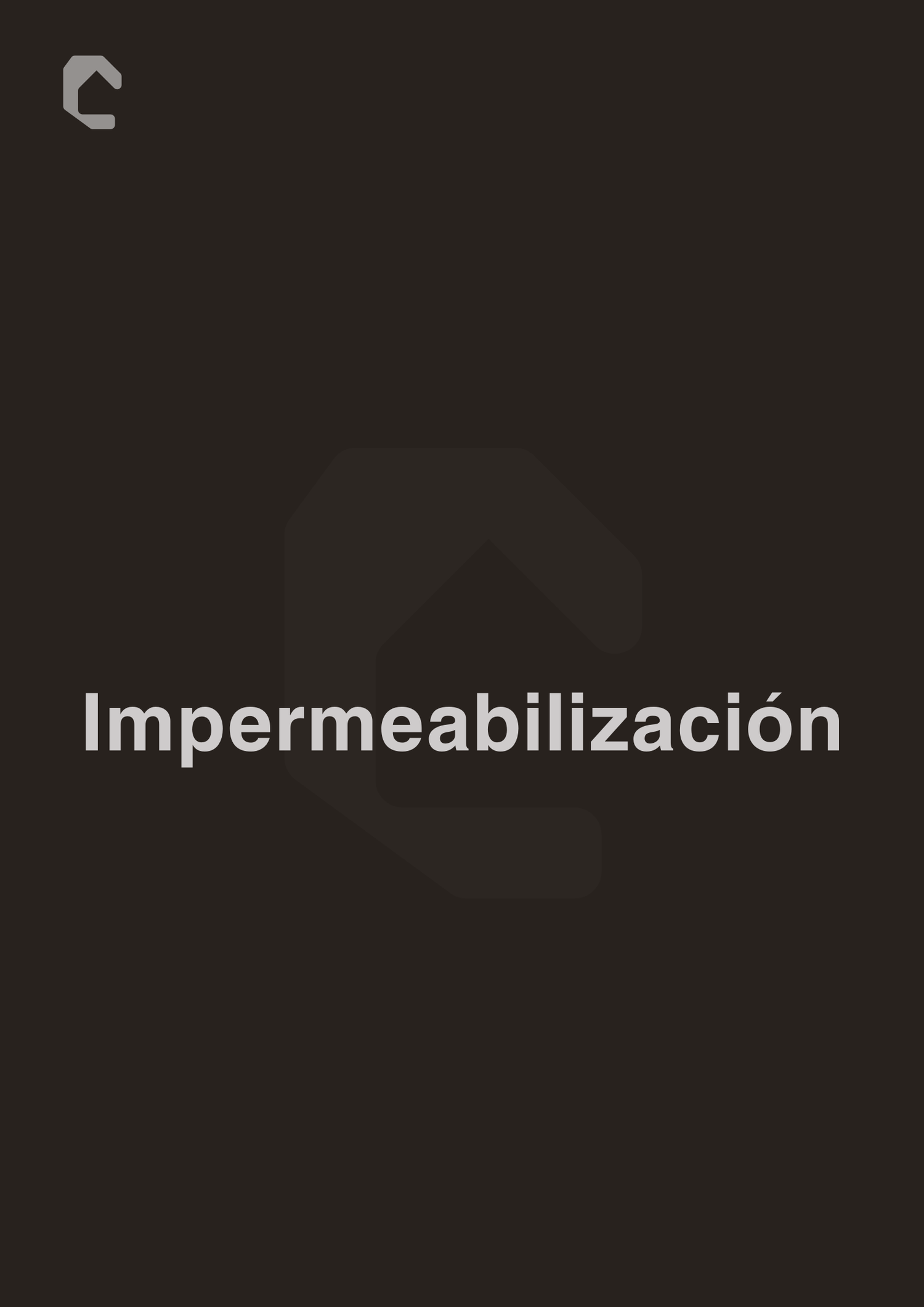 Impermeabilización