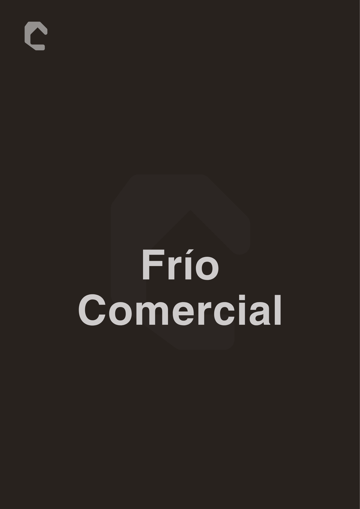 Frío Comercial - Materiales Castillo