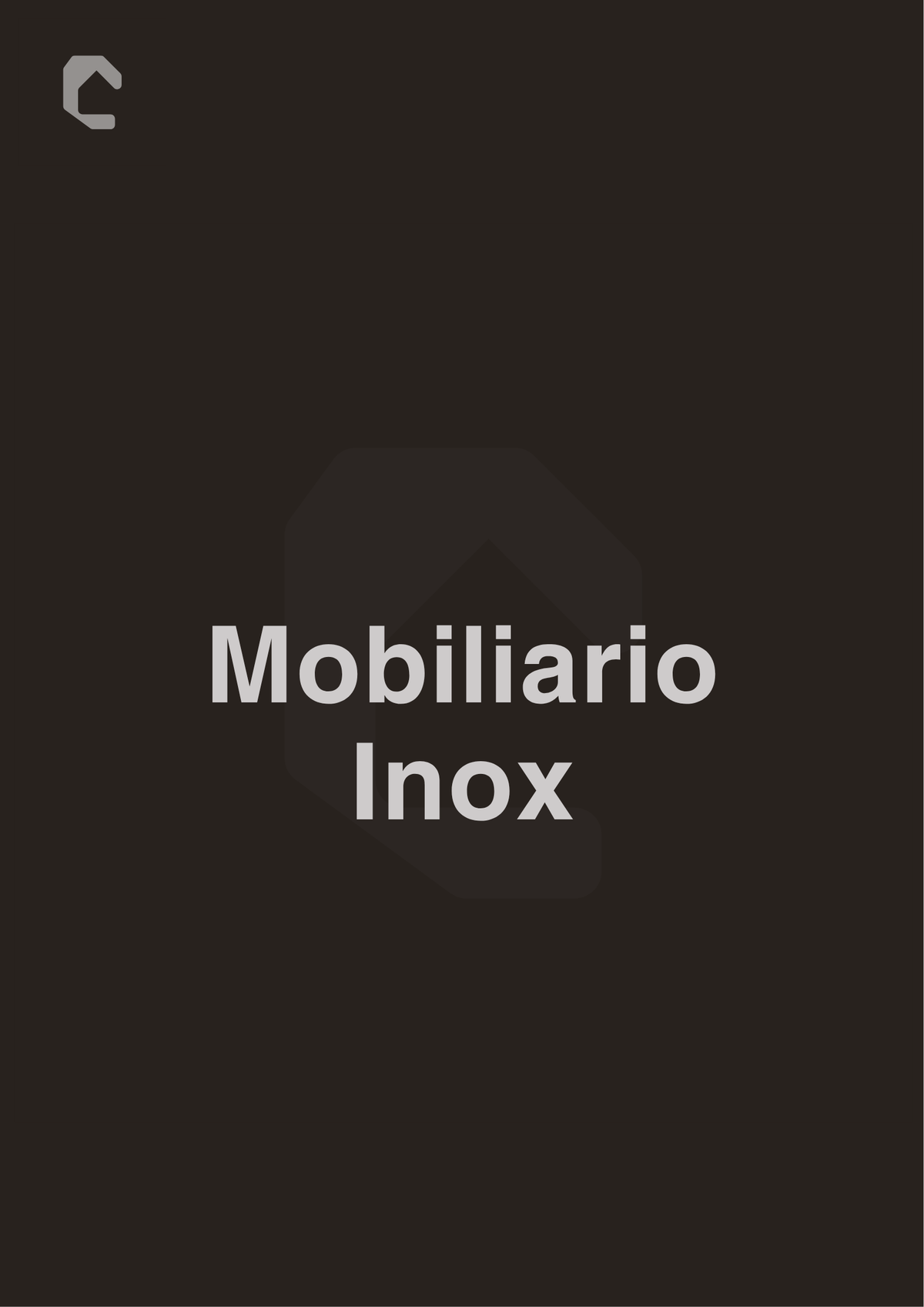 Mobiliario Inox - Materiales Castillo