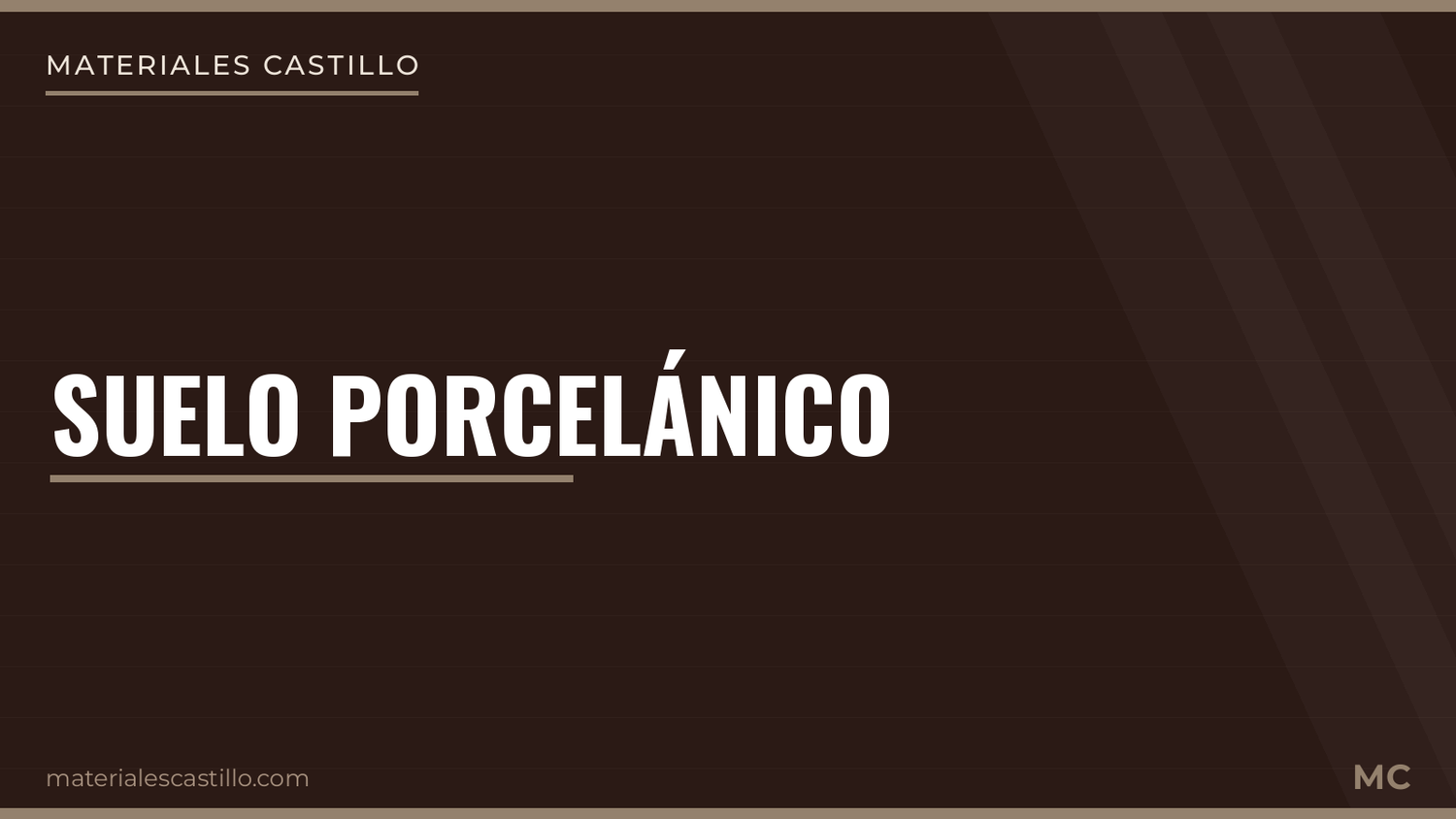 Suelo Porcelánico — Materiales Castillo