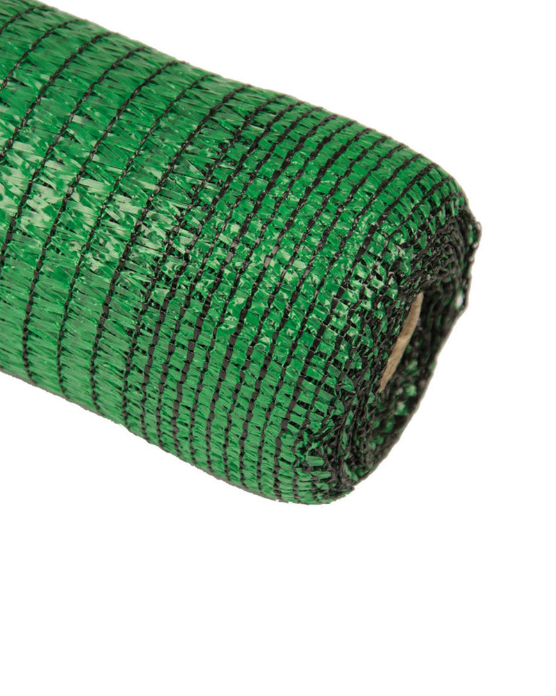 Malla Ocultación 90gr Faura — colocada en valla