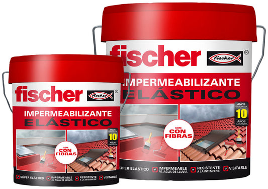 Impermeabilizante Elástico con Fibras Fischer