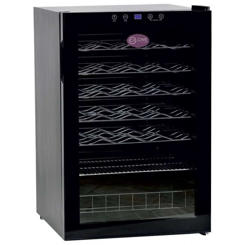Armario de vino 40 botellas puerta cristal