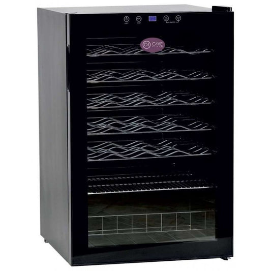 Armario de vino 40 botellas puerta cristal