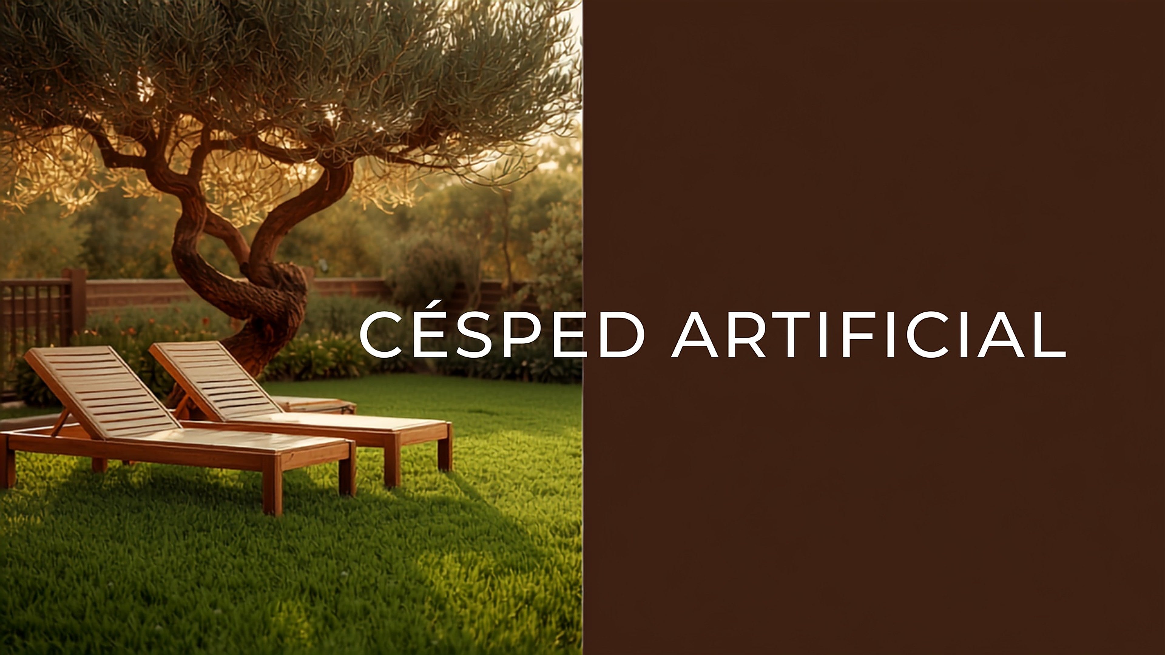 Césped artificial: verde todo el año, sin regar y sin cortar