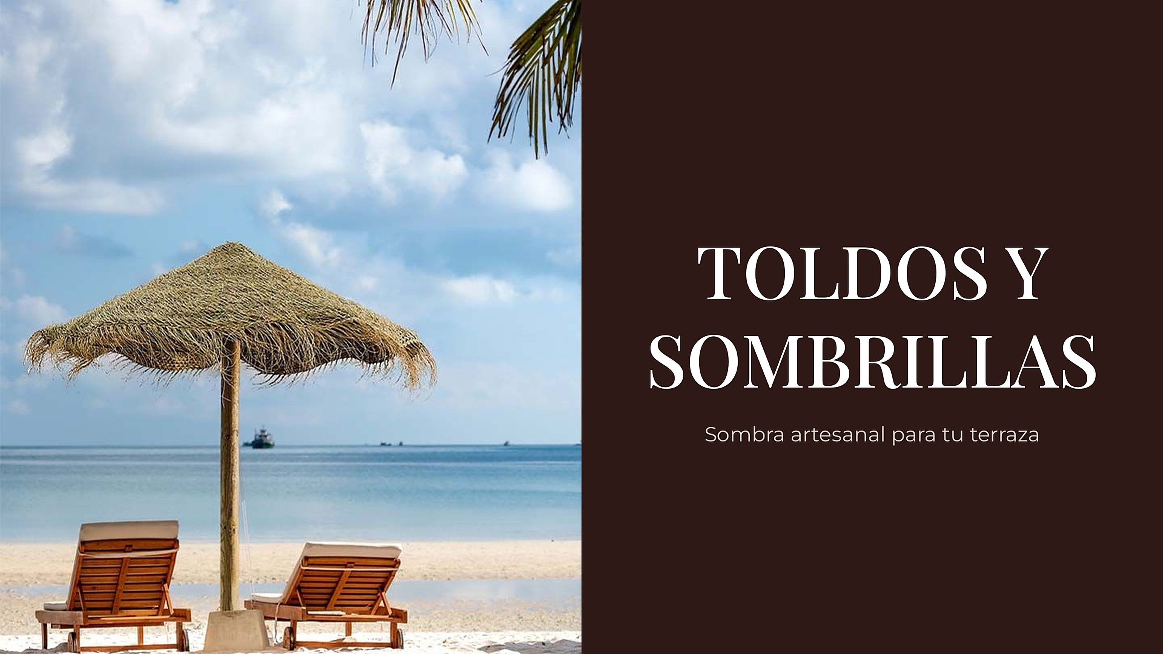 Toldos y sombrillas: sombra artesanal para tu terraza