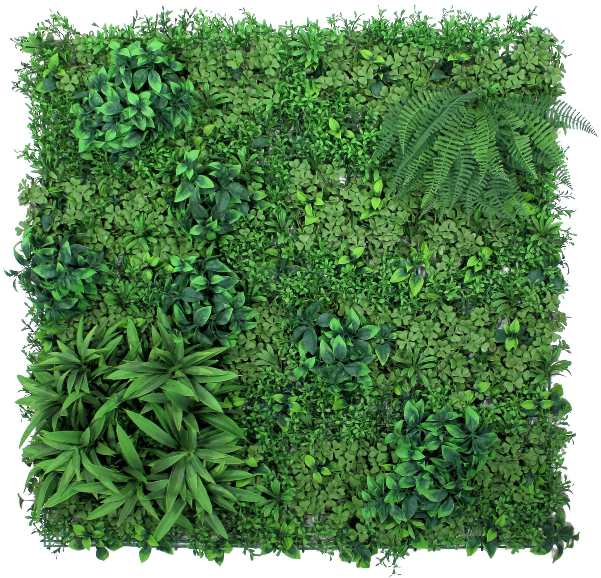 Jardín vertical artificial Tropical Sinder 100x100 cm