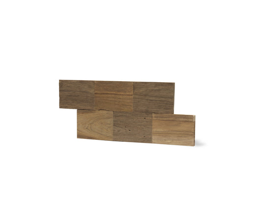Teca Big Square — detalle de textura